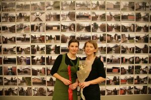 <!--LINK'" 0:373--> and <!--LINK'" 0:374-->, the curators of the <i>AT HOME: Architects France and Marta IvanÅ¡ek</i> exhibition at <!--LINK'" 0:375-->, 2010
