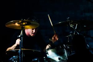 <!--LINK'" 0:105-->, <!--LINK'" 0:106--> drummer at the concert in <!--LINK'" 0:107-->, 2011