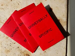 The booklet <!--LINK'" 0:163--> is a series of reflections on vernacular architecture, created during a train journey from Ljubljana to Lisbon.