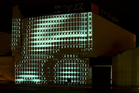 Cellwise by Daan Brinkmann & Nenad Popov, Lighting Guerrilla Festival, 2011