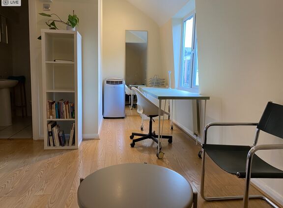 Slovene Arts and Culture Residency in London, working space, 2023