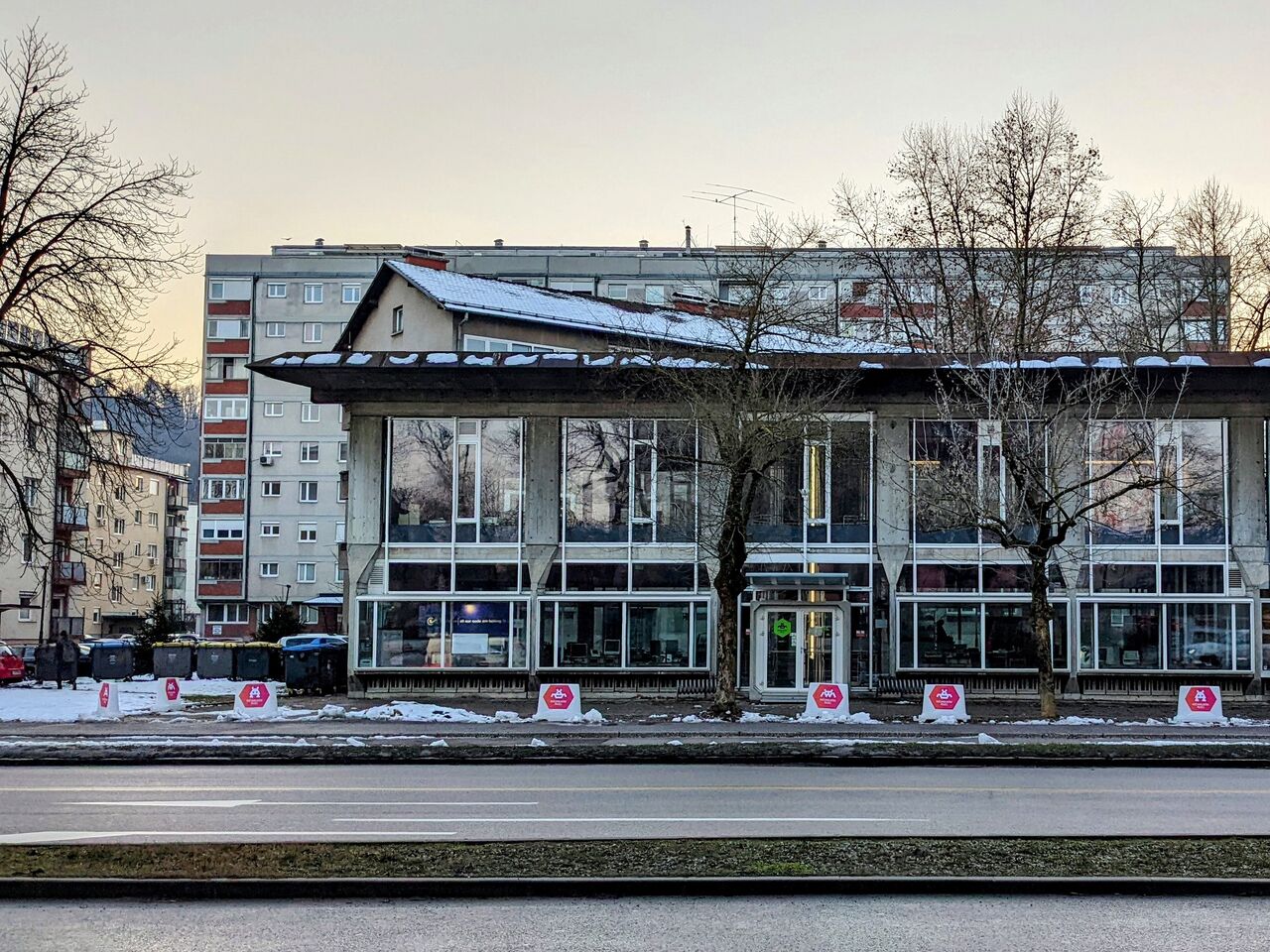 The building of the Slovenian Computer History Museum, Ljubljana.