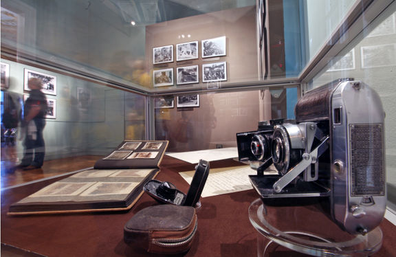 France Cerar's photo documentation presented at the National Museum of Contemporary History, 2014