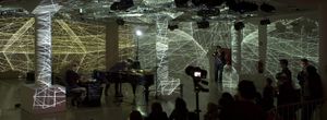 <i>Visual piano</i> by photographer and light artist Kurt Laurenz Theinert from Germany, <!--LINK'" 0:57-->, 2011