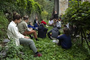 Symposium Care of Margins (Topolò/Topolove, September 2021) organised by <!--LINK'" 0:553-->. A collective moment to re-think the format of artist residencies with art practitioners, professors, curators and designers from all Europe.