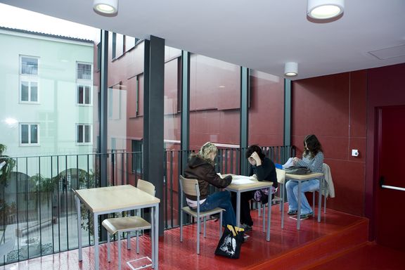 Faculty of Humanities Koper, University of Primorska, the corridor