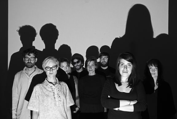 The crew of the FeKK Ljubljana Short Film Festival in 2016
