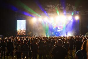 The audience's view of the stage at <!--LINK'" 0:807--> in 2023. Author: Marko Čuk