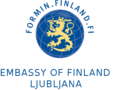 Embassy of the Republic of Finland in Slovenia (logo).svg