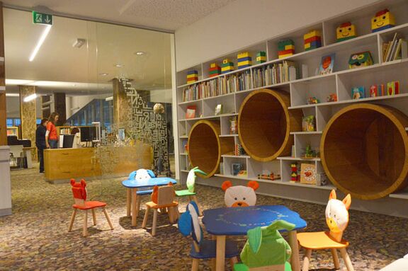 The Selnica library, one of the Maribor Public Library units.