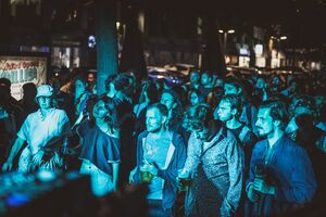 Audience at the <!--LINK'" 0:247-->, Ljubljana.