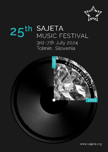 Poster for the 25th Sajeta festival, 2024.