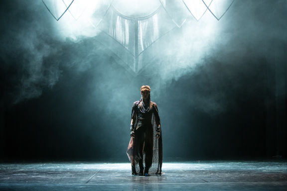 Tristan and Isolde, a full length ballet produced by the Slovene National Theatre Opera and Ballet Ljubljana in 2014. Stage design by Meta Grgurevič in collaboration with JAŠA, costume design by Uroš Belantič.