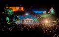 Arsana International Music Festival 2022 audience view of a beautifully lit stage Photo Albin Bezjak.jpg