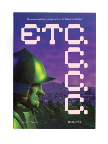 The cover of the second issue of ETC. Magazine: Fever Dream, released in March 2023.