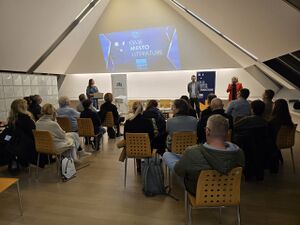 A public forum on Celje as a UNESCO City of Literature, 2026. Photo: Tadej Strnad