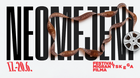 The Festival of Migrant Film graphic design, 2019