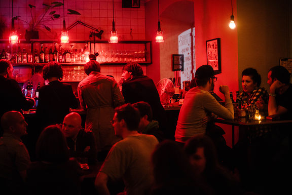 The bar at Pritličje, 2015