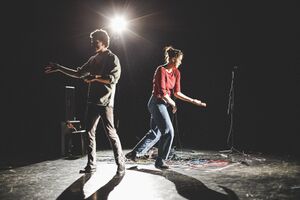 Dance performance <i>The Lost Songs</i> at <!--LINK'" 0:397-->, Maribor 2022. Author: Janez Klenovšek