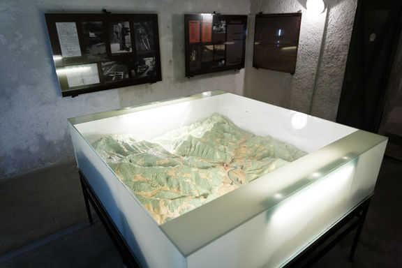 Exhibition inside former Gestapo Prisons in Dravograd.