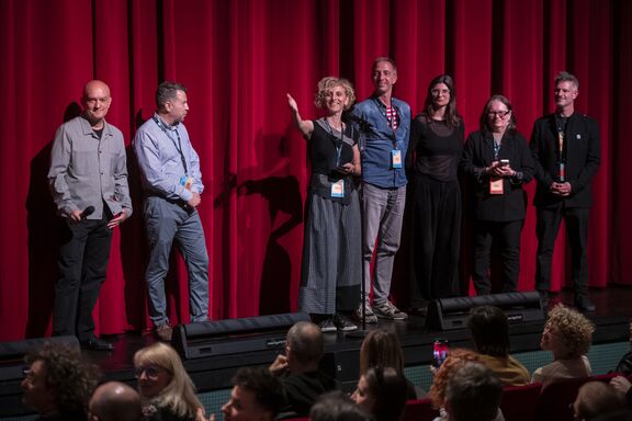 The opening of the 2025 Moving Balkans Showcase Festival in Ljubljana, Slovenia.
