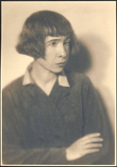 Slovene writer Alma Karlin (1889–1950), a portrait taken in Villach and kept by Celje Central Library