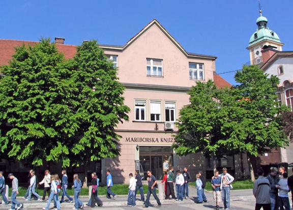 Maribor Public Library unit Rotovž in the centre of the city, 2006