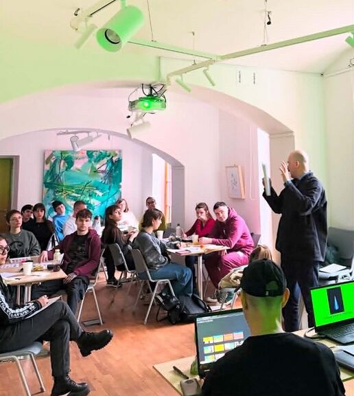 The ArtTech Youth project, organised by the Innovato Institute.