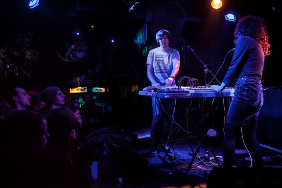 New Wave Syria performing in Klub Channel Zero at MENT Ljubljana, 2015