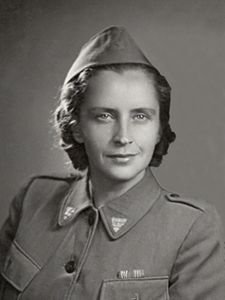 Dr Franja Bojc Bidovec, a doctor in charge at the Franja Partisan Hospital, which was named after her