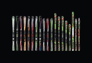 Elan's ski series line, <i>Race</i>, <i>WaveFlex</i>, <i>E/Flex</i>, <i>Summits</i>, <i>Wavemaster</i>, <i>Special Edition</i> and <i>Junior</i>, all by <!--LINK'" 0:197-->, 2010/2011