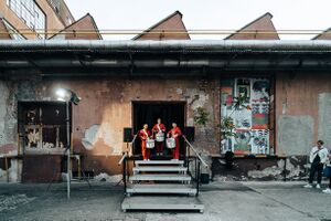 Opening of the exhibition <i>A Letter to the Future</i> at the former MTT textile factory in Maribor, 8th <!--LINK'" 0:685--> 2021.