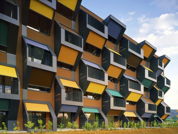 Honeycomb Apartments in Ljubljana, Ofis Arhitekti, 2007