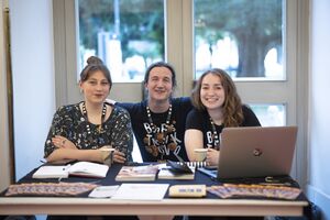 Young volunteers at the 58th <!--LINK'" 0:368-->, 2023. Author: Boštjan Lah