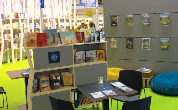 Miš Publishing House presented at the Frankfurt Book Fair, organised by the Slovenian Book Agency, 2019