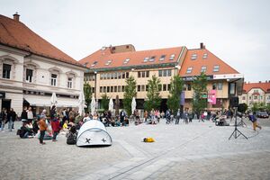 La Fuite performed on the Main Square by Le Monfort at <!--LINK'" 0:513-->, 2023