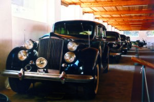 Collection of 15 cars used by the President of Yugoslavia, Marshall Tito, exhibited at <!--LINK'" 0:1329-->