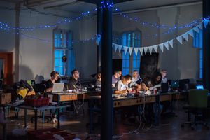 Sound Scanner workshop led by <!--LINK'" 0:612--> involved creating a small sonic instrument, which will convert small objects with a rough surface into sound, <!--LINK'" 0:613-->, 2016 .