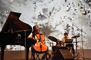 <!--LINK'" 0:927-->, contemporary composer, pianist, and producer, at the 19th <!--LINK'" 0:928-->. Author: Goran Jevtić