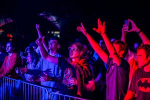 Audience at the 26th <!--LINK'" 0:352--> in Velenje. Photo: Staš Gregorič