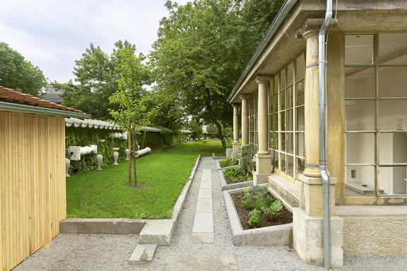 Renovated Plečnik House with the garden, 2015.