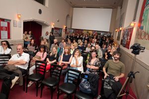 Round table after projection of the <i>Some other stories</i> in the <!--LINK'" 0:359-->, 2011