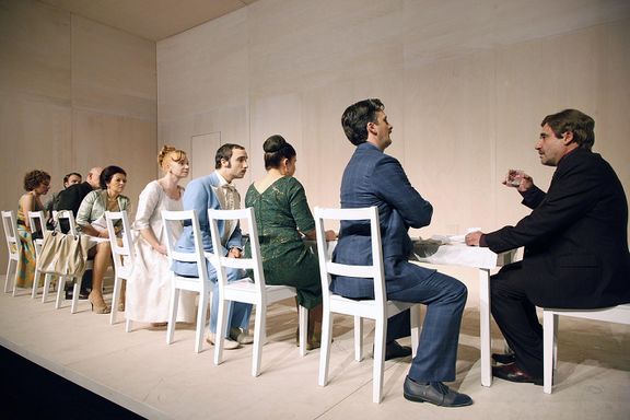 Brecht's A Respectable Wedding, directed by Mateja Koležnik, Maribor Theatre Festival, 2010.