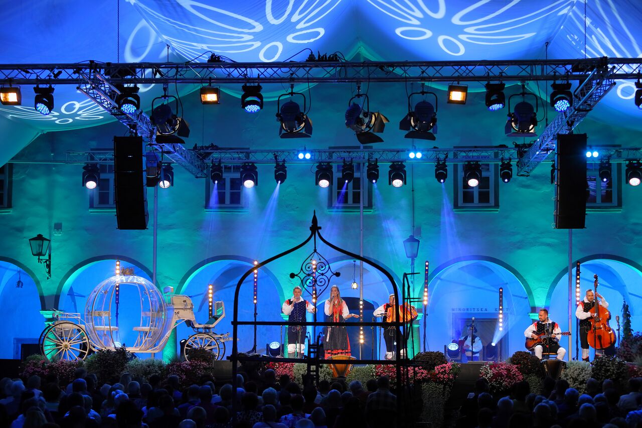 Folk pop music festival Ptuj, organized by RADIO TEDNIK Ptuj Ltd in 2025. Photo: Črtomir Goznik