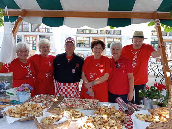 Croatian Cultural Society Pomurje at the event Experience Croatia ("Osjeti Hrvatsku").