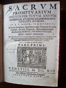 Svetokriški preaching manual, 1691, held by <!--LINK'" 0:169-->