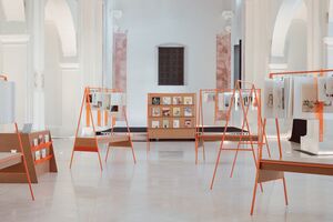 <i>Illustration Corner</i>, mobile exhibition by <!--LINK'" 0:381-->