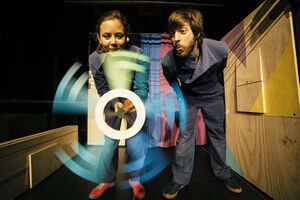 The puppet show <i>This Is Not a Dot!</i> directed by Katja Povše, <!--LINK'" 0:139-->, 2019.