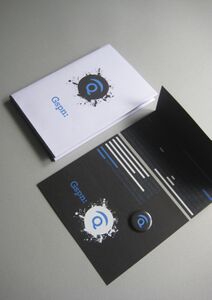 Exhibition visual identity and monograph design for Slovenian visual communications designer <!--LINK'" 0:48-->, by <!--LINK'" 0:49--> design studio. Design is based on an concept of smart design and its applications, 2008