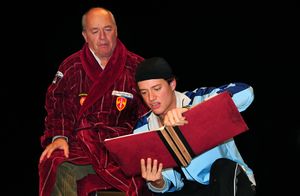 Hübner Lutz's <i>A Boxer's Heart</i> puppetry show directed by <!--LINK'" 0:696--> premiered at the <!--LINK'" 0:697--> in 2008